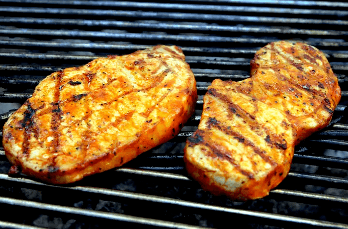 gegrillte Schwäin Steak